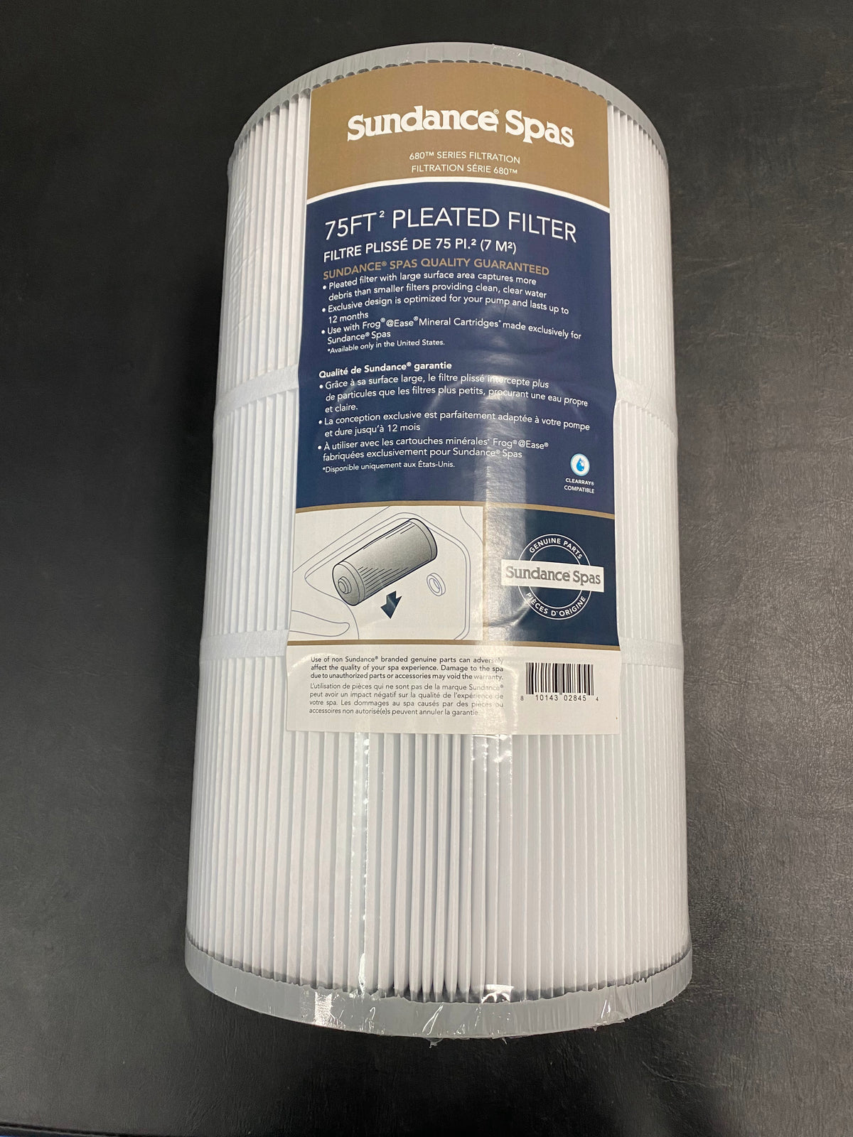 6541-468S Sundance (2023+) 680 NON MICRO REPLACEMENT FILTER 2026+ Alicia, Edison, Dover, Hamilton, Montclair, Peyton