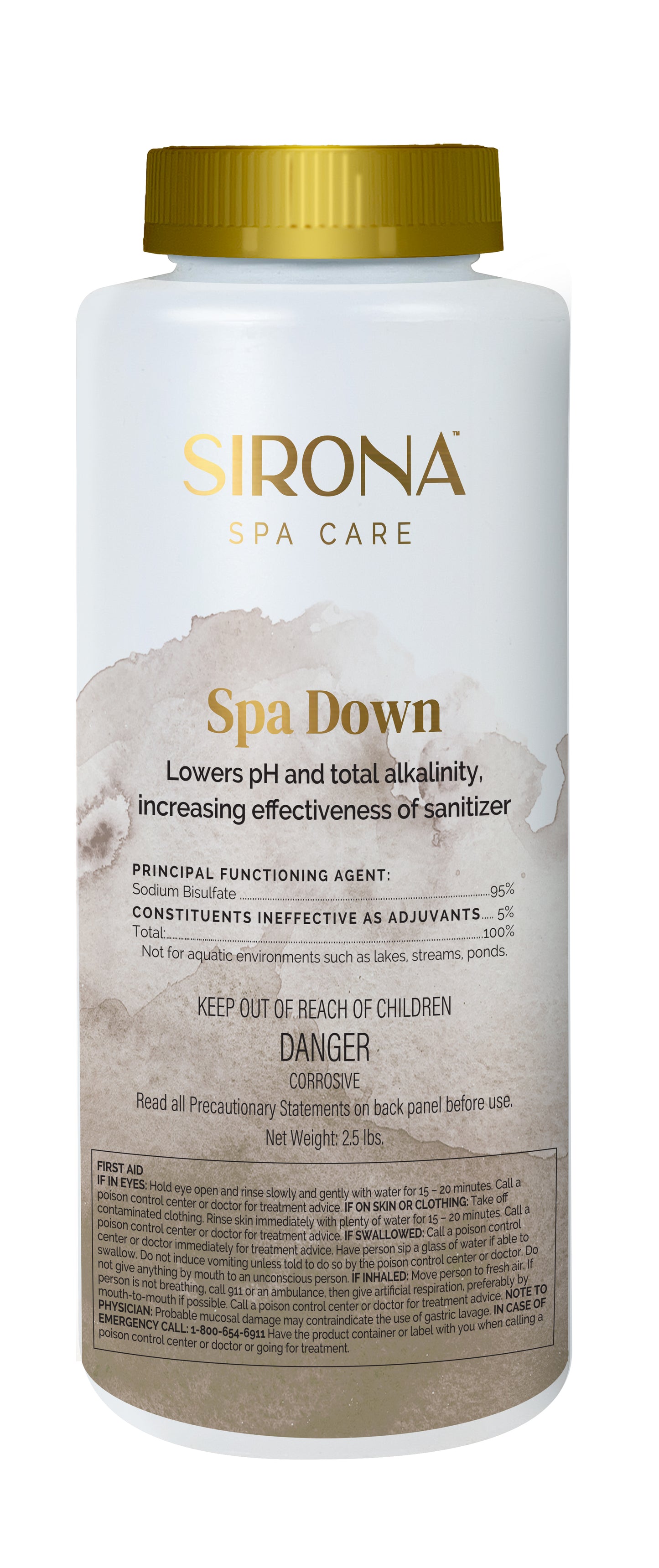 Sirona Spa Down 2.5 Lb