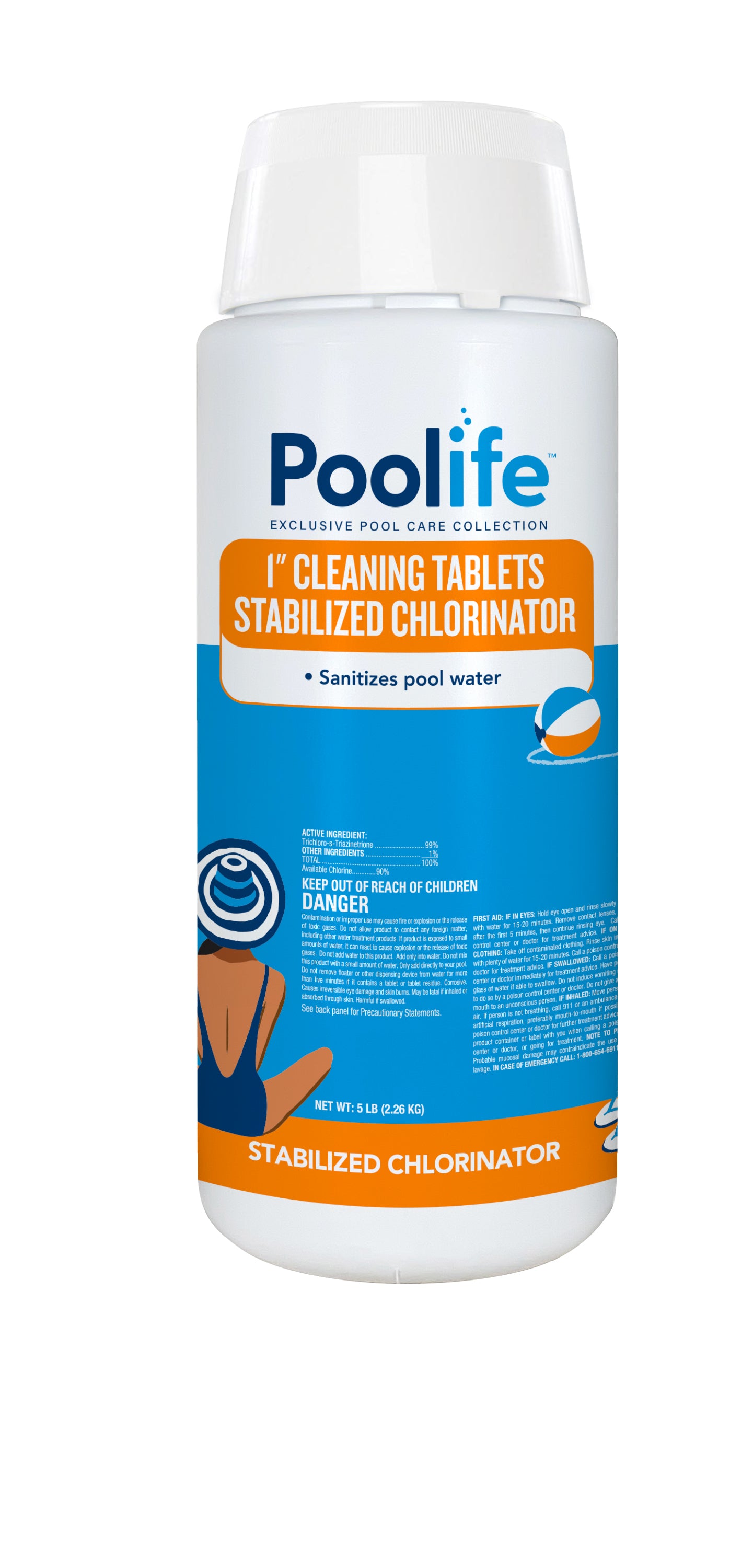 POOLIFE 1" CLEANING TABLET