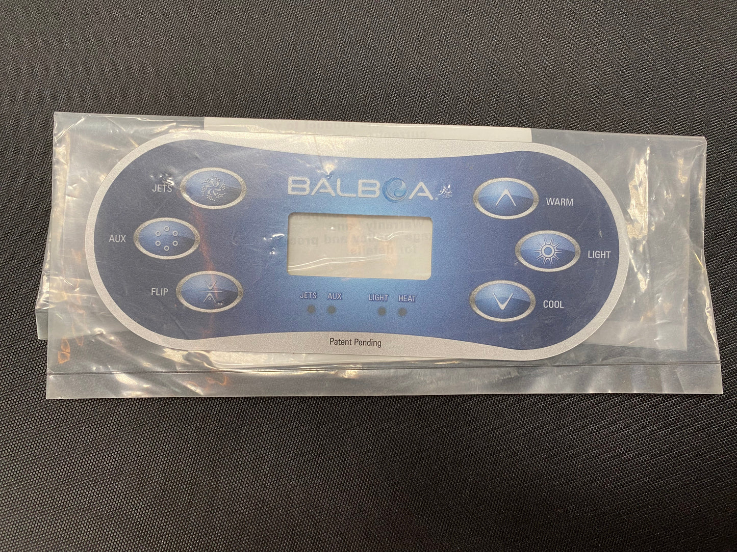 12101 Balboa Overlay TP600 Jet Aux Flip Temp 6 button