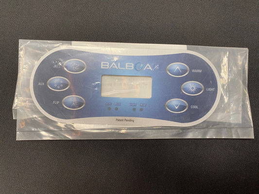12101 Balboa Overlay TP600 Jet Aux Flip Temp 6 button
