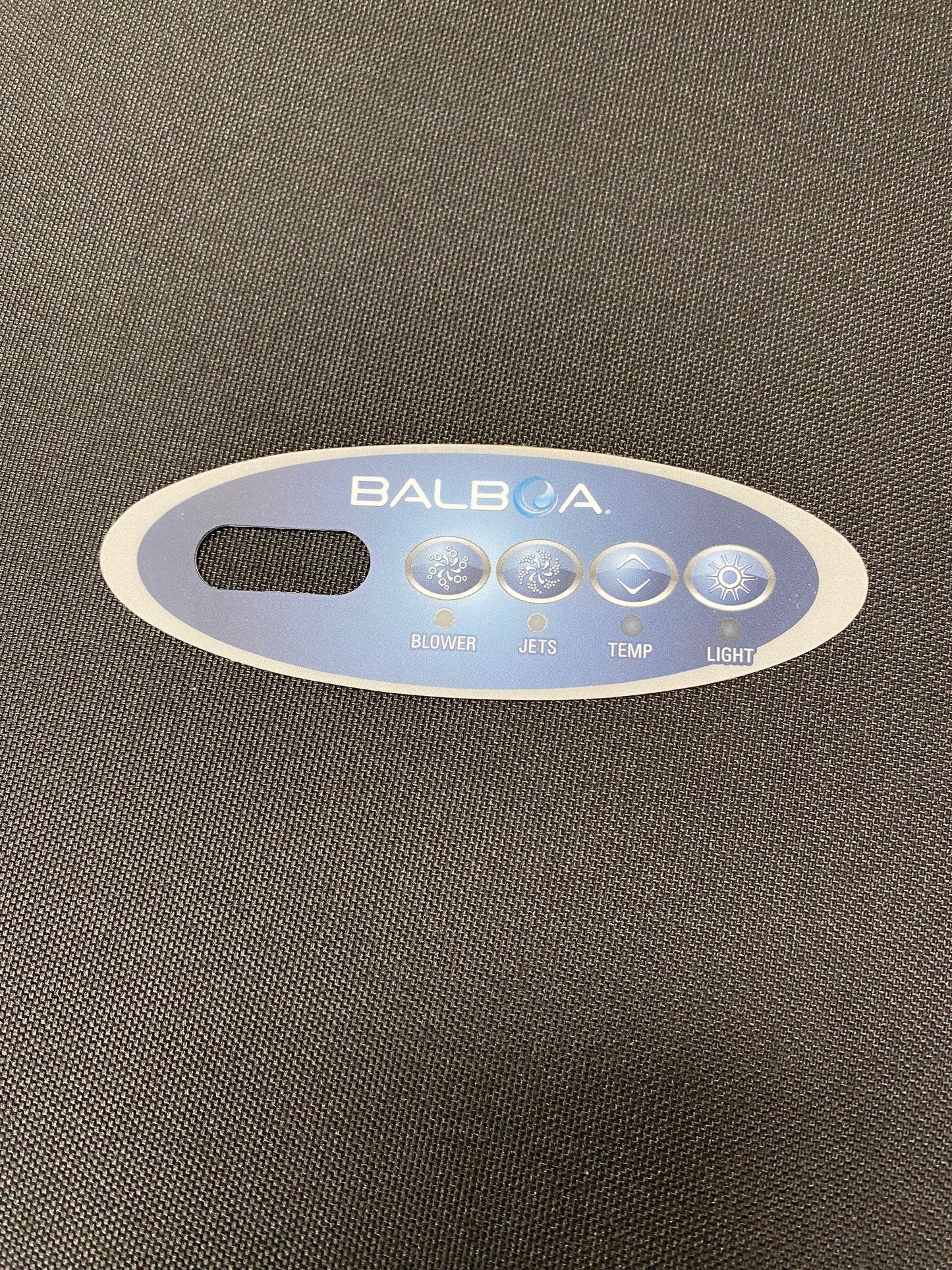 11095 Balboa Overlay, bwg duplex mini oval, jet/blower/light, lcd