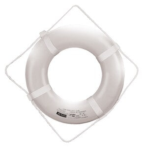 CAL GW-24 RING BUOY USCG APVD. 24 DIAM WHITE