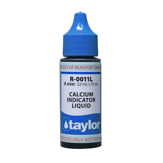 .75 ounce bottle of Taylor R-0011 calcium indicator liquid