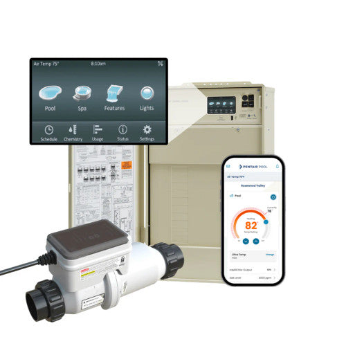 Pentair IntelliCenter salt-ready load center for pool and spa automation