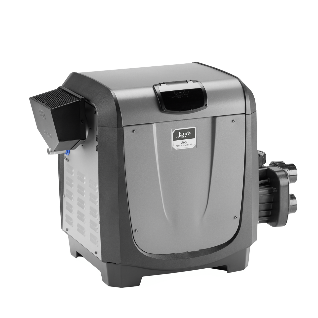 Jandy JXIQ Pool Heater, 200, Natural Gas, Copper Hx, Versaflo, Poly Header