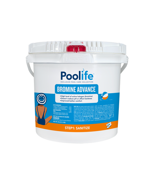 POOLIFE BROMINE 1" TABLETS 25LBS