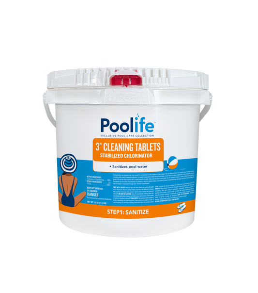 Poolife 3" Cleaning Tablets 25lb