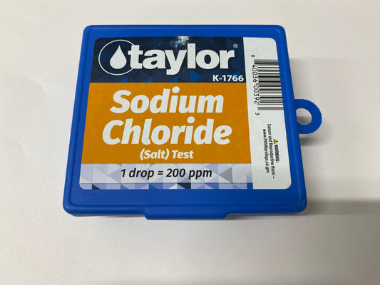 Taylor K-1766 Pool Spa Sodium Chloride Salt Water Test